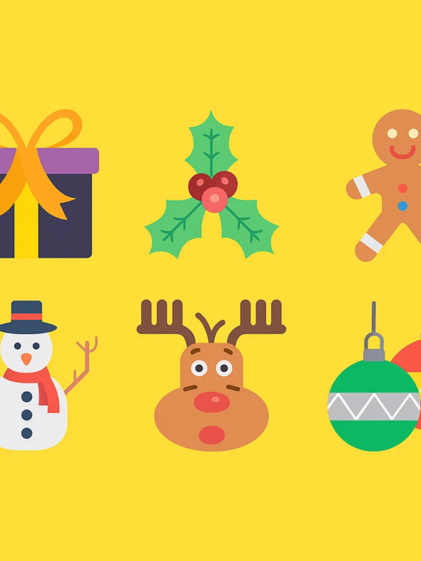 Icon Set "Christmas - Flat"