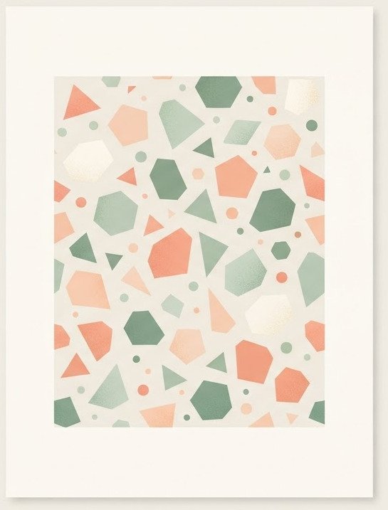 A bauhaus composition — Minimalist Poster